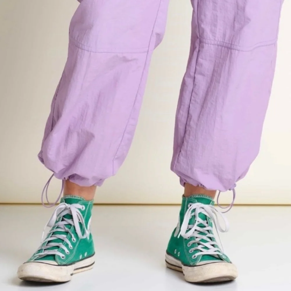 NWT Toad&Co Orchid 100% Recycled Nylon Cinchable Hiking Pants - Picture 7 of 7